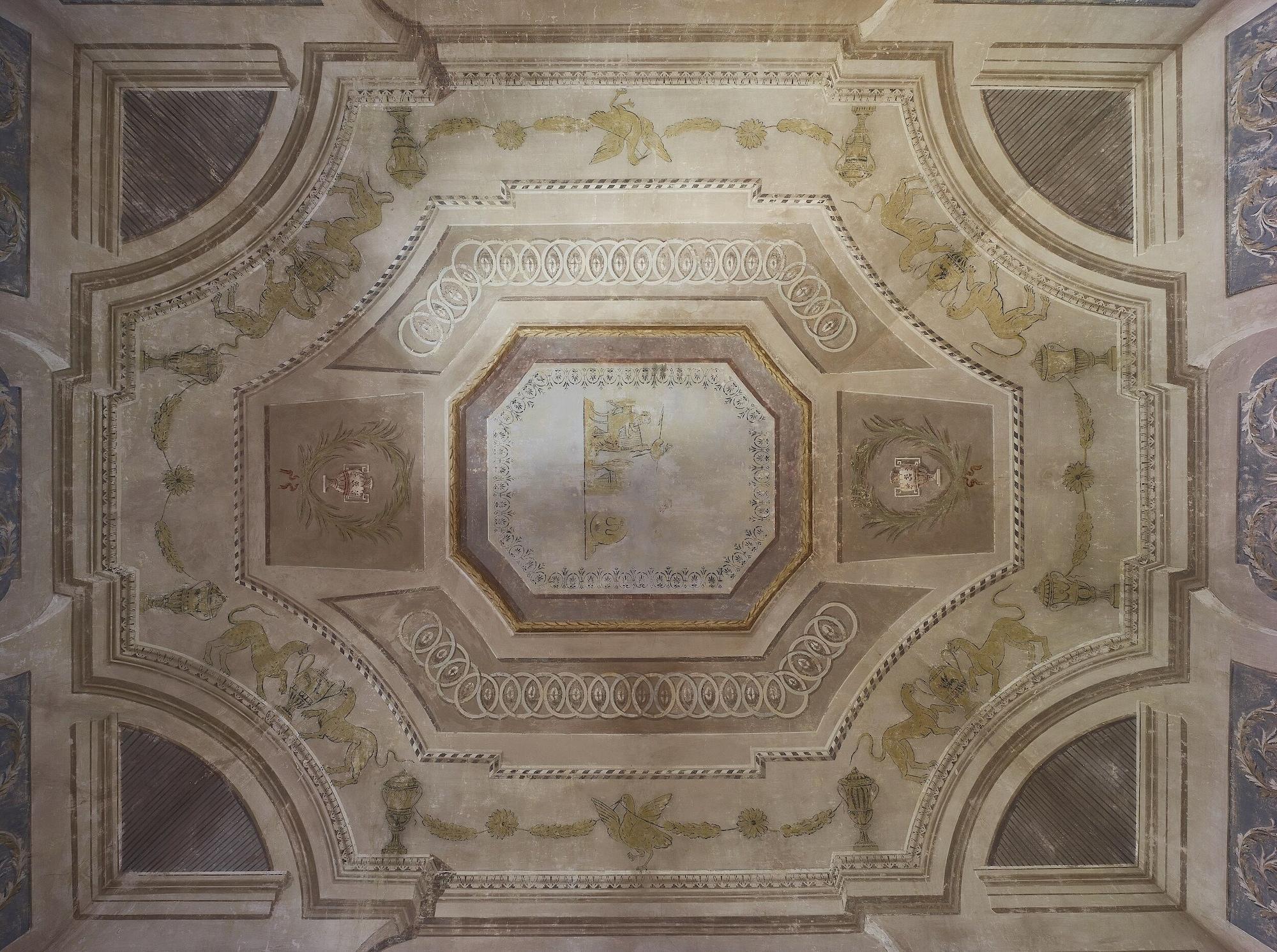 Bagni Di Pisa Palace & Thermal Spa - The Leading Hotels Of The World San Giuliano Terme Esterno foto The ceiling of the chapel