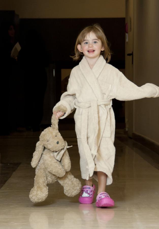 Bagni Di Pisa Palace & Thermal Spa - The Leading Hotels Of The World San Giuliano Terme Esterno foto A child wearing a bathrobe